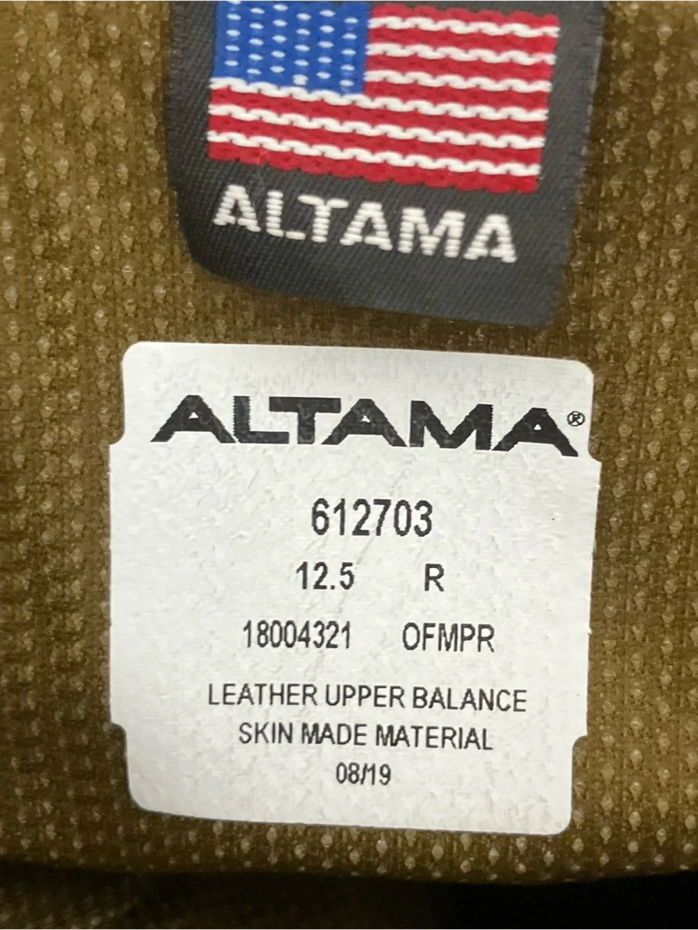 Altama great size